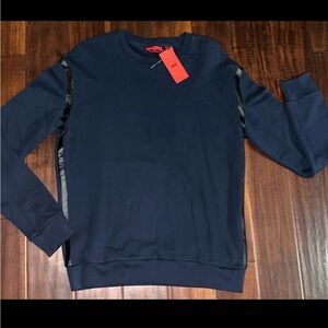 Beautiful brand new blue Hugo boss sweatshirt with nice detail